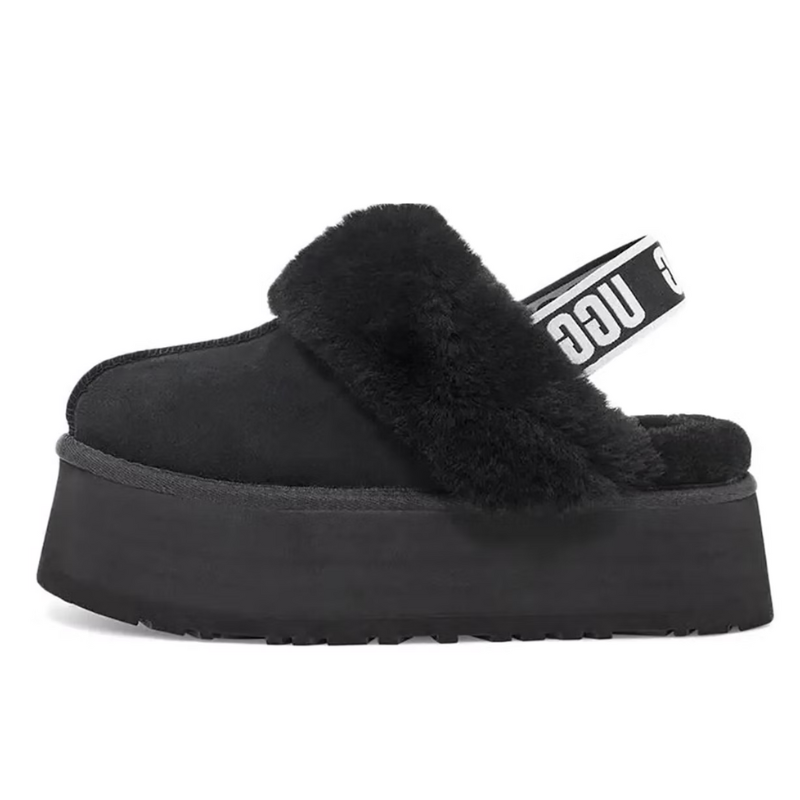 UGG Funkette Slipper Black - 1