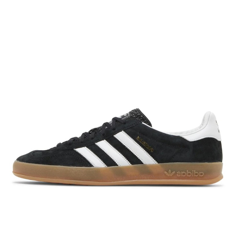 Adidas Indoor Gazelle Black White Gum - 1