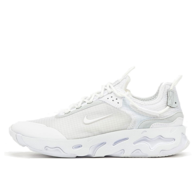 Nike React Live White Pure Platinum, vue de côté