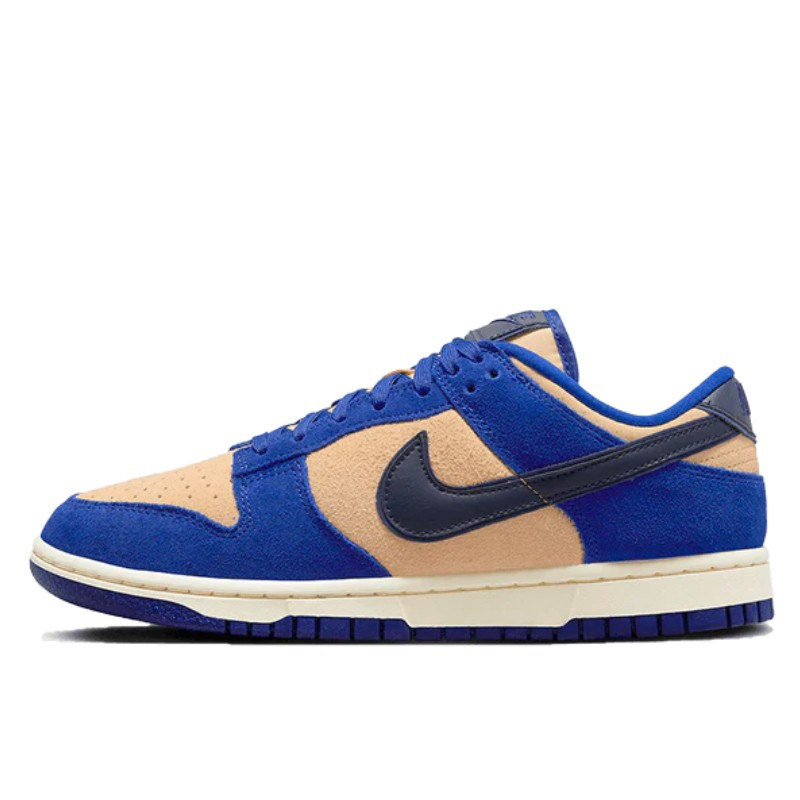 Nike Dunk Low LX Blue Suede - 1